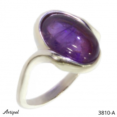 Ring 3810-A with real Amethyst
