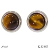 Earrings E2208-OT with real Tiger’s Eye