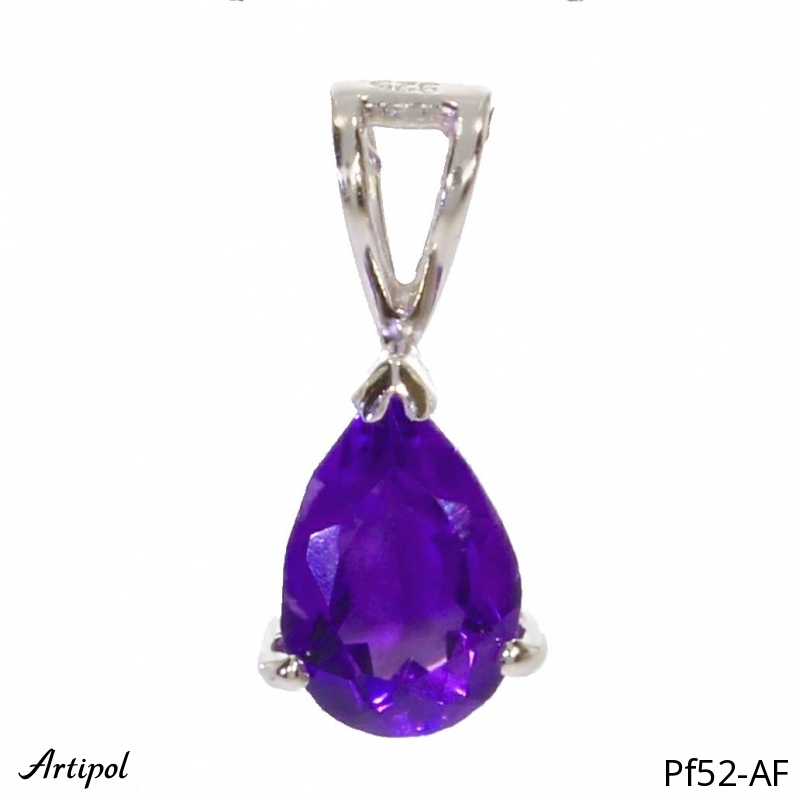Pendentif PF52-AF en Améthyste véritable