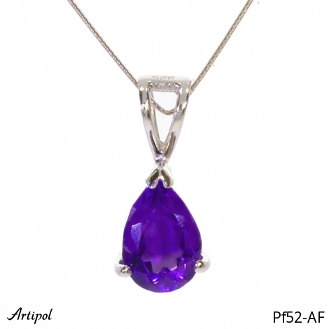 Pendentif PF52-AF en Améthyste véritable