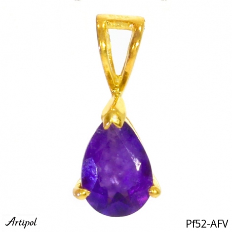 Pendant PF52-AFV with real Amethyst