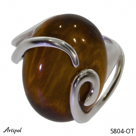 Ring 5804-OT with real Tiger’s Eye