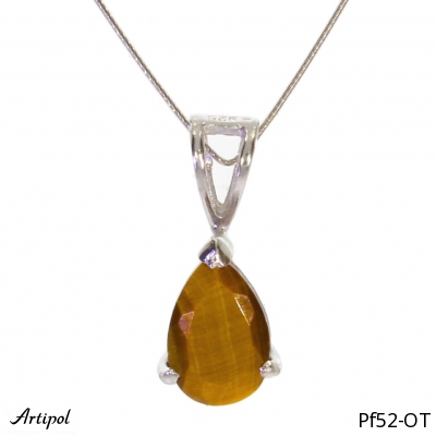 Pendant PF52-OT with real Tiger's eye