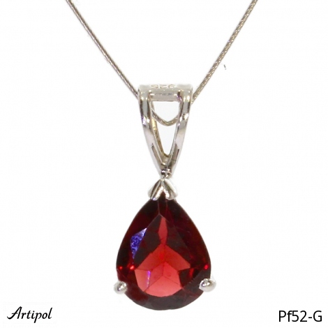 Pendentif PF52-G en Grenat véritable