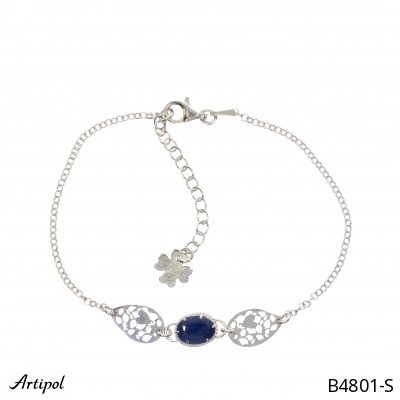 Bracelet B4801-S with real Sapphire