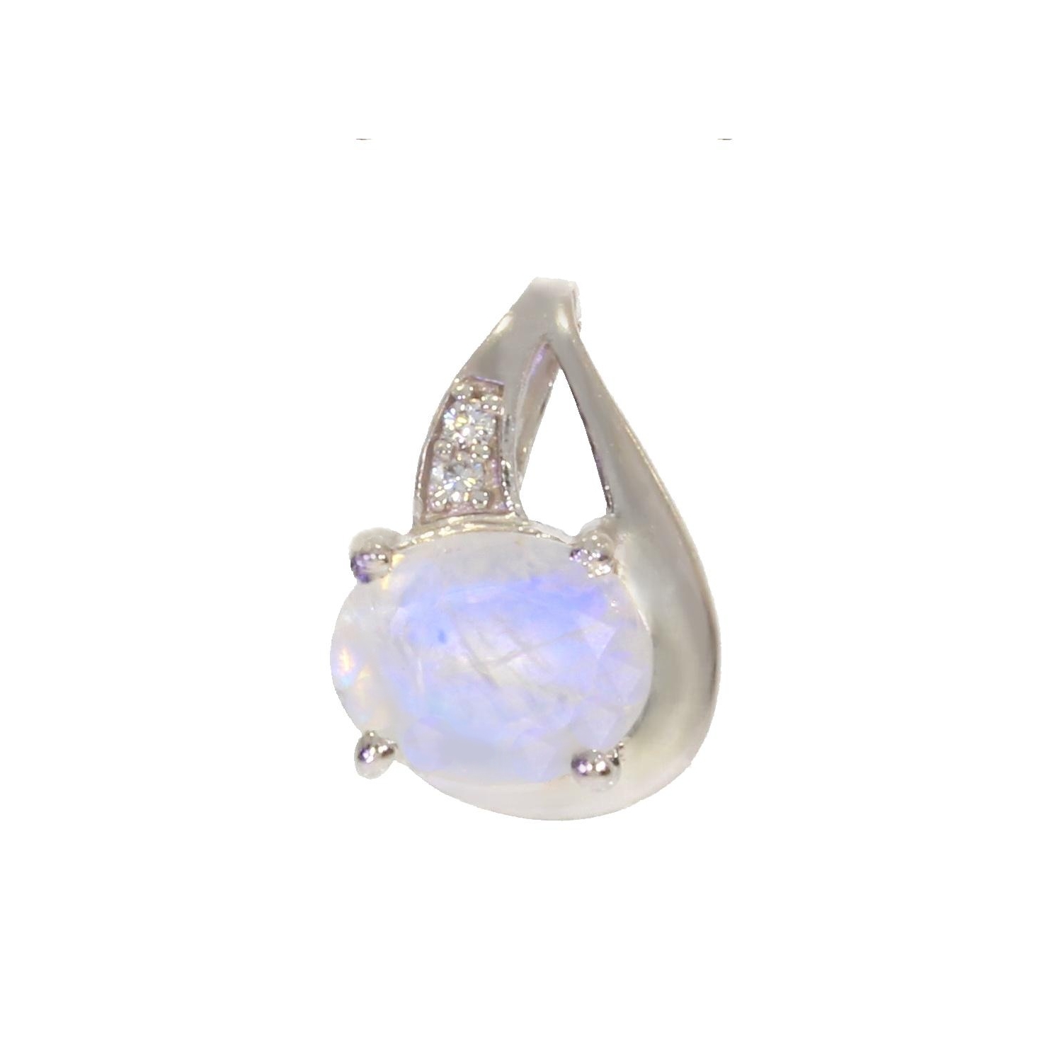 Boucles D'oreilles Opale Synthétique - Argent 925 - Style Flèche/plume - Longue Chaîne - Pour Femmes - Cadeau élégant