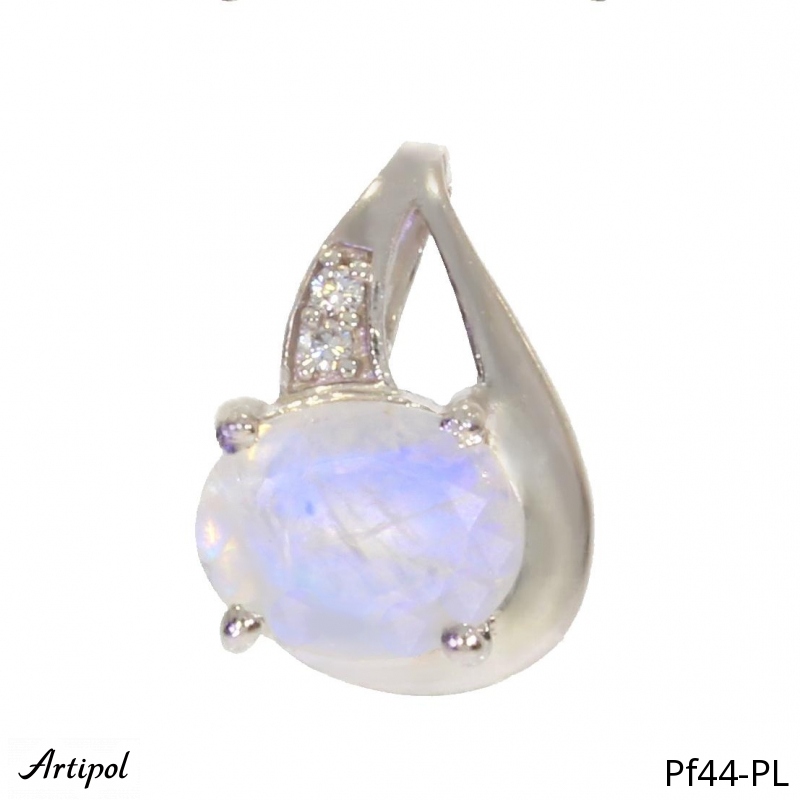 Pendentif PF44-PL en Pierre de lune véritable