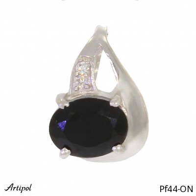 Pendant PF44-ON with real Black onyx