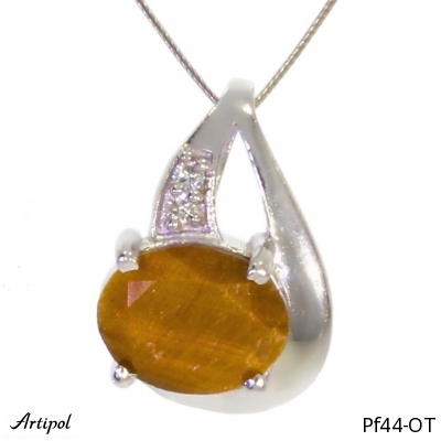 Pendant PF44-OT with real Tiger's eye