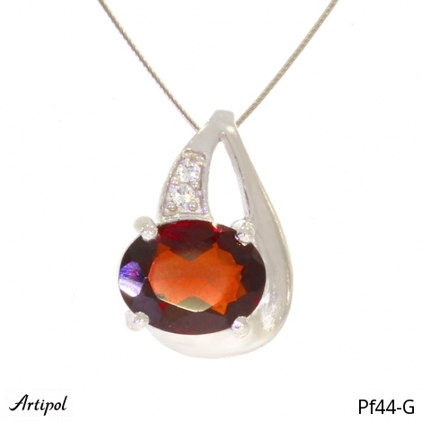 Pendentif PF44-G en Grenat véritable