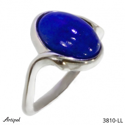 Ring 3810-LL with real Lapis lazuli