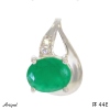 Pendant PF44-E with real Emerald