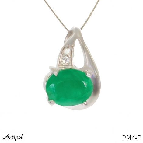 Pendentif PF44-E en Emeraude véritable