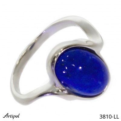 Ring 3810-LL with real Lapis lazuli