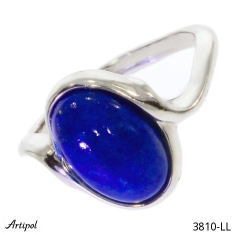 Ring 3810-LL with real Lapis lazuli