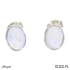 Earrings E2202-PL with real Moonstone
