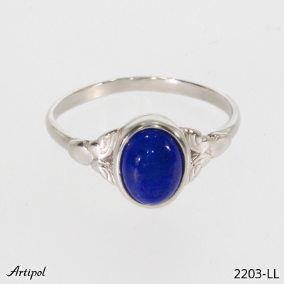 Bague 2203-LL en Lapis-lazuli véritable