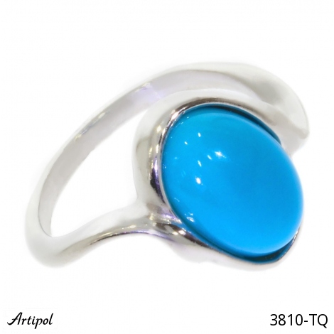 Bague 3810-TQ en Turquoise véritable