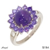 Ring 5018-A mit echter Amethyst