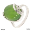 Ring 5414-J with real Jade