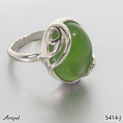 Ring 5414-J with real Jade