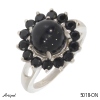 Ring 5018-ON with real Black Onyx