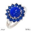 Ring 5018-LL with real Lapis lazuli