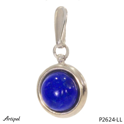 Pendant P2624-LL with real Lapis lazuli