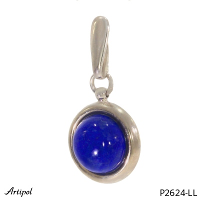 Pendentif P2624-LL en Lapis-lazuli véritable
