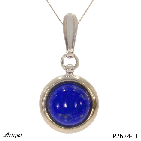 Pendant P2624-LL with real Lapis lazuli