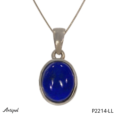 Pendentif P2214-LL en Lapis-lazuli véritable