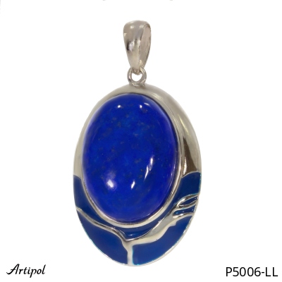 Pendentif P5006-LL en Lapis-lazuli véritable