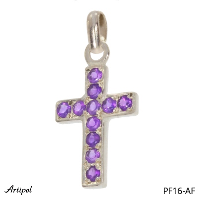 Pendant PF16-AF with real Amethyst faceted
