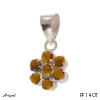 Pendant PF14-OT with real Tiger's eye