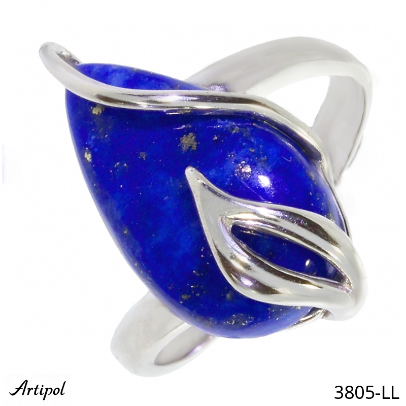 Bague 3805-LL en Lapis-lazuli véritable