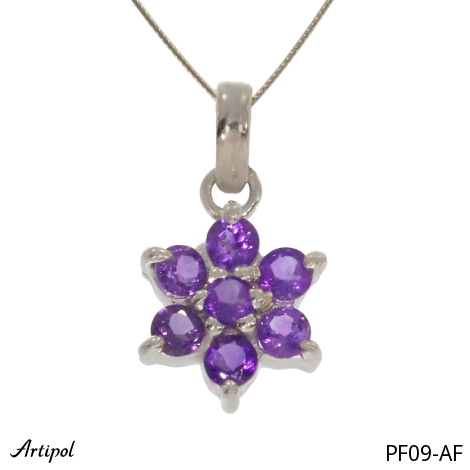 Pendant PF09-AF with real Amethyst