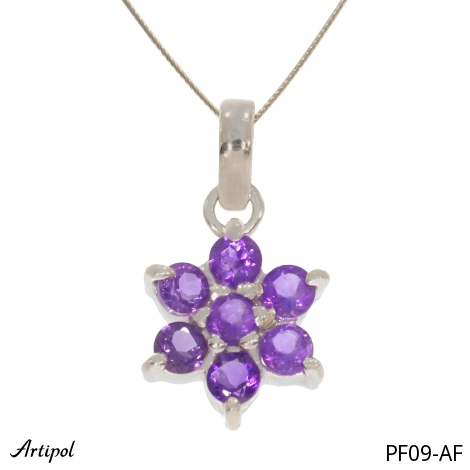 Anhänger PF09-AF mit echter Amethyst