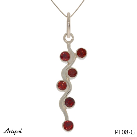 Pendentif PF08-G en Grenat véritable