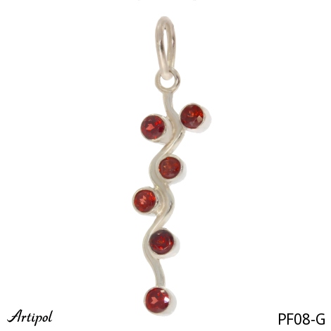 Pendentif PF08-G en Grenat véritable