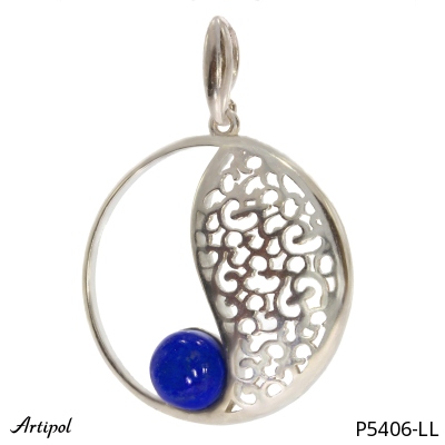 Pendant P5406-LL with real Lapis lazuli