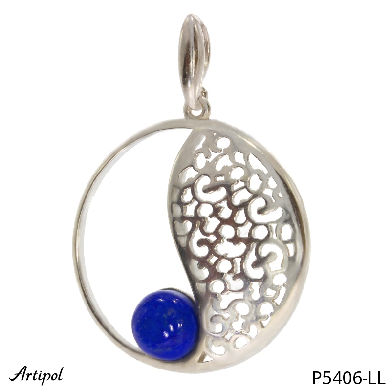 Pendentif P5406-LL en Lapis-lazuli véritable