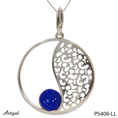 Pendant P5406-LL with real Lapis lazuli