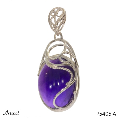 Pendant P5405-A with real Amethyst