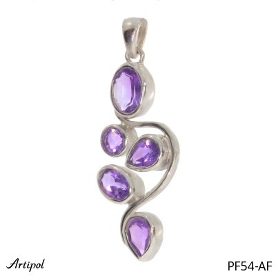 Pendant PF54-AF with real Amethyst faceted