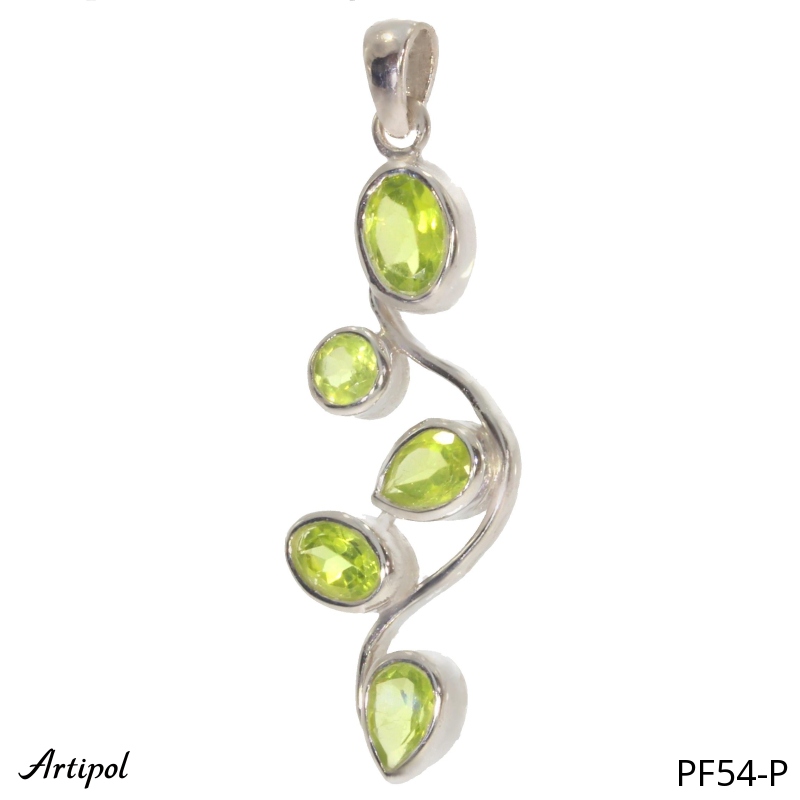 Pendentif PF54-P en Péridot véritable