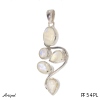 Pendant PF54-PL with real Moonstone