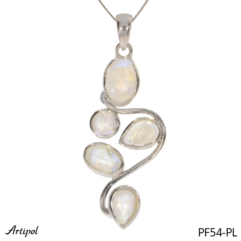 Pendentif PF54-PL en Pierre de lune véritable