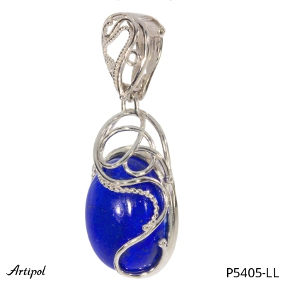 Pendentif P5405-LL en Lapis-lazuli véritable