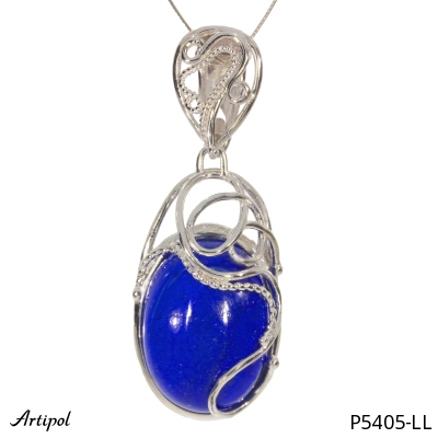 Pendant P5405-LL with real Lapis lazuli