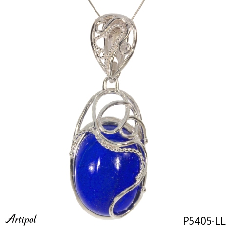 Pendentif P5405-LL en Lapis-lazuli véritable
